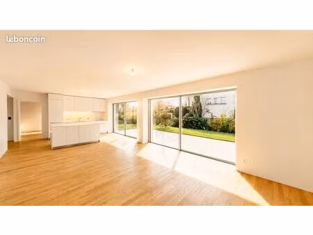 quartier sud : appartement neuf 4/5p sud-ouest 136m2 grande terrasse+jardin à colmar résid