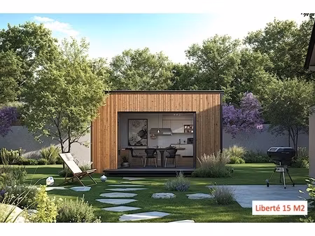 maison 1 pièce - 15 m²