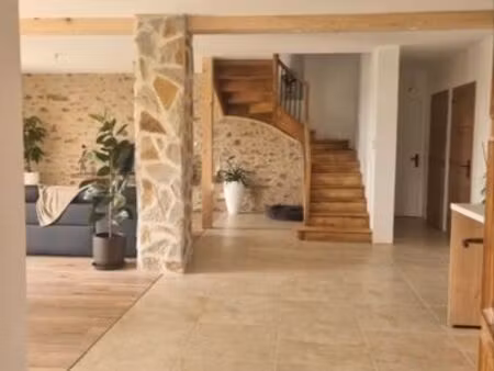 location maison meublé 160m2 avec terrain et bois 2ha 81190