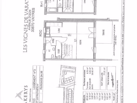 location maison 3 pièces 76m² vayres 33870