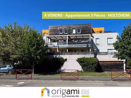 achat appartement 3 pièces 65m² holtzheim 67810