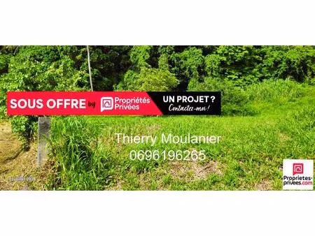 achat terrain 11 914m² la trinite 97220