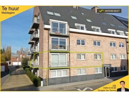 te huur: appartement met 2 ruime slaapkamer  parkeerplaats en garage