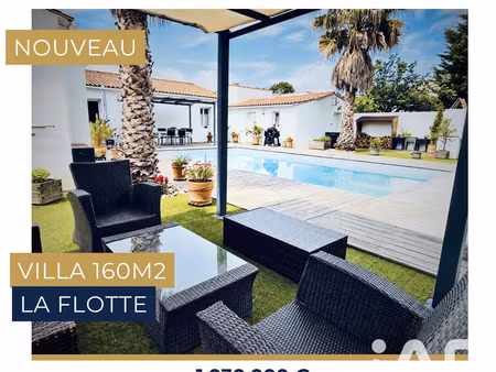 vente maison piscine à la flotte (17630) : à vendre piscine / 160m² la flotte
