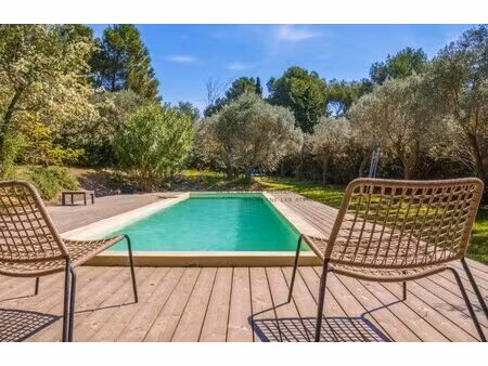 maison ouverte sur les alpilles avec piscine ? mouriès