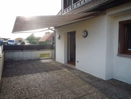 lupstein - appartement f3 - neuf - 76 m2 + terrasse 54 m2