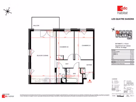 appartement t3