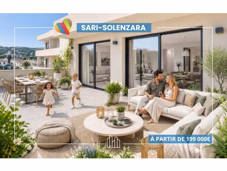 vente appartement neuf sari-solenzara - - surface privée