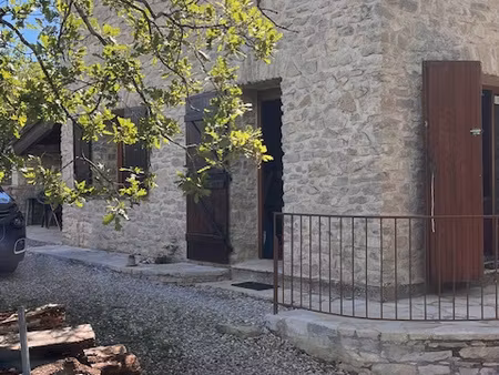 mas en pierre de 118m2 habitable - terrain de 9 330 m2 - s
