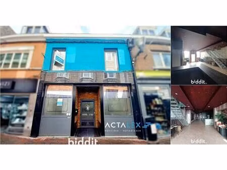 surface commerciale en vente publique à petite rue 9 mouscron (vbe24518)