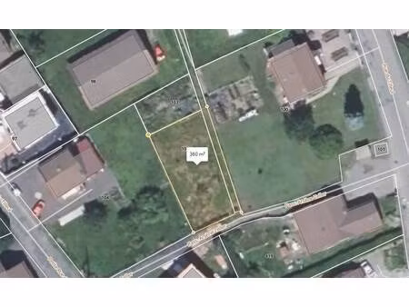 terrain constructible à vendre