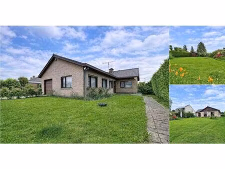 maison à vendre avec garage et jardin   herseaux (vbe24732)