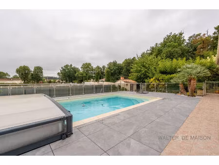 maison familiale - piscine chauffée - ars - 10 min de cognac