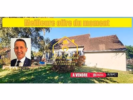 maison 8 pièces de 135 m2 habitables avec un sous sol complet sur une parcelle de plus de 