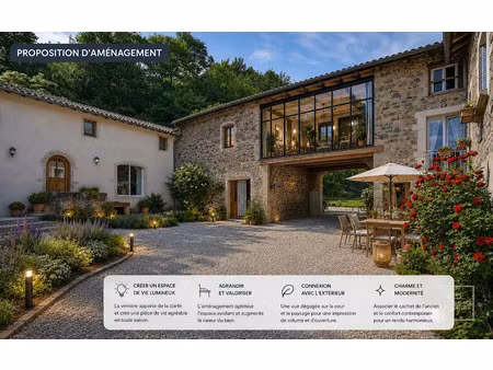 vente maison 8 pièces 241 m² à quincié-en-beaujolais (69430)  565 000 €