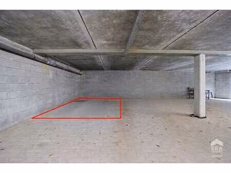 emplacement de parking souterrain