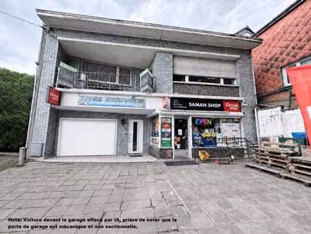spacieuse maison 6 ch et commerce loué à milmort