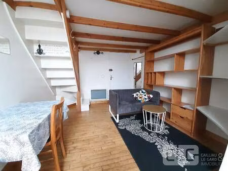 location appartement t1 meublé à pont-l'abbé (29120) : à louer t1 meublé / 18m² pont-l'abb