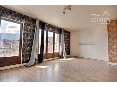 a vendre gresivaudan villard bonnot /lancey : appartement 3p+c avec cave