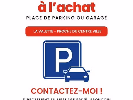 garage / place de parking à acheter – la valette-du-var