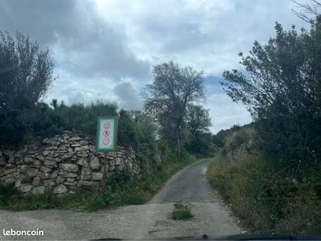 terrain nature 5600m2 (massif de la clape)