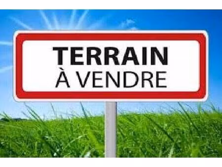 terrain constructible à vendre