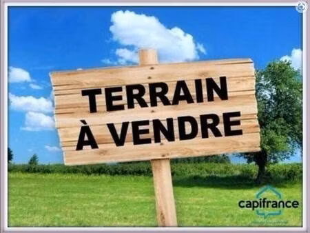 terrain constructible à vendre