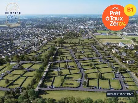 terrain constructible viabilisé à vendre