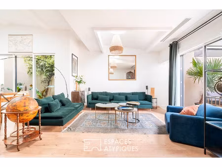 duplex de luxe à vendre dans le quartier cité pierre et marie curie