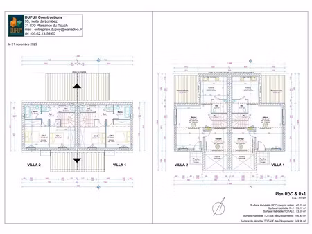 vente maison 3 pièces 76 m² tournefeuille (31170)