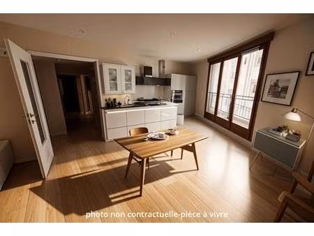 villeurbanne - t3 lumineux avec ascenseur & possibilite garage