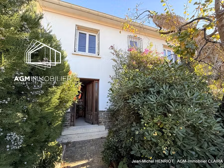 cabestany  villa 2 faces avec garage.