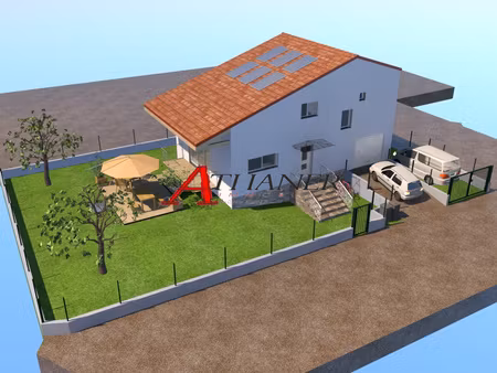 terrain a batir avec permis - 450m2