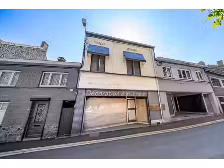 immeuble mixte commerce et 2 logements avec grand jardin