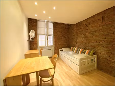 location appartement 1 pièce 15 m² à toulouse (31300)