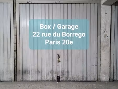 box à louer / garage / cave / stockage / local / parking