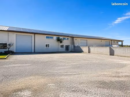 local professionnel – entrepôt + bureaux 265 m² –montélimar