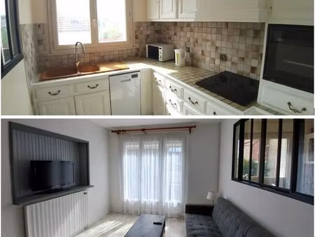 maison rénovée et meublée de plus de 100m² avec jardin et garage à romilly sur seine