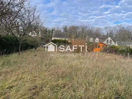 terrain 610 m2 constructible en lot arrière sans vis à vis dont 100 m2 d'allée - indépenda