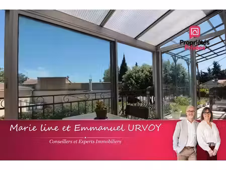 noves 13550: appartement t5 avec véranda et terrasse