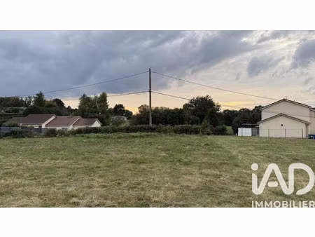vente terrain 1300 m² à bonnac-la-côte (87270)  42 000 €