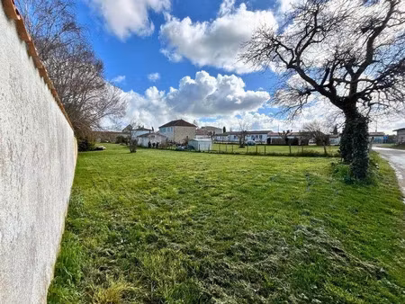 vente terrain 1154 m² à jonzac (17500)  27 000 €