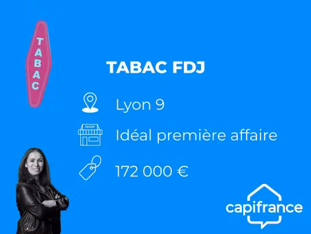 fonds de commerce à vendre lyon 9eme arrondissement 1 pièce(s) 20m2 172 000€
