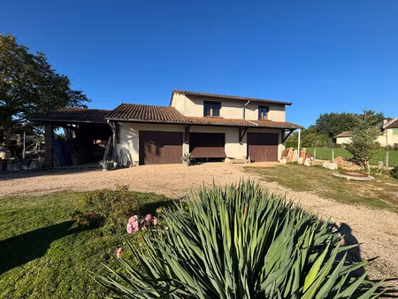 saint-jean sur veyle! garage de 150m2 sur terrain de 1 600m2