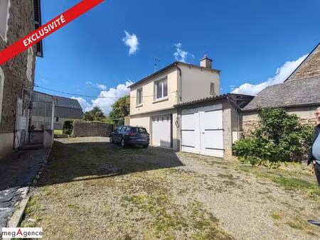 maison 95 m² et studio 25 m² chateauneuf d ille et vilainbe