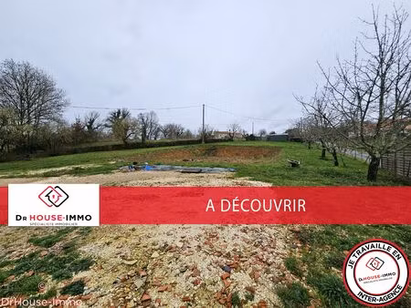 terrain constructible 2243m2  24600 riberac