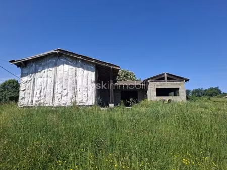 maison à terminer de 160 m² – vue campagne – pessac-sur-dordogne (33890)
