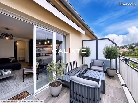 appartement 3 pièces 63 m²