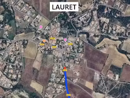 vente terrain 500 m² à lauret (34270)  157 000 €