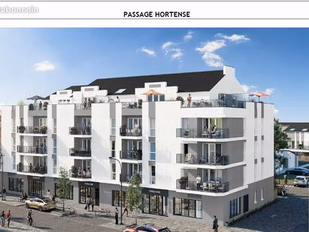 t3 - 61m² - balcon - parking - exposé sud
